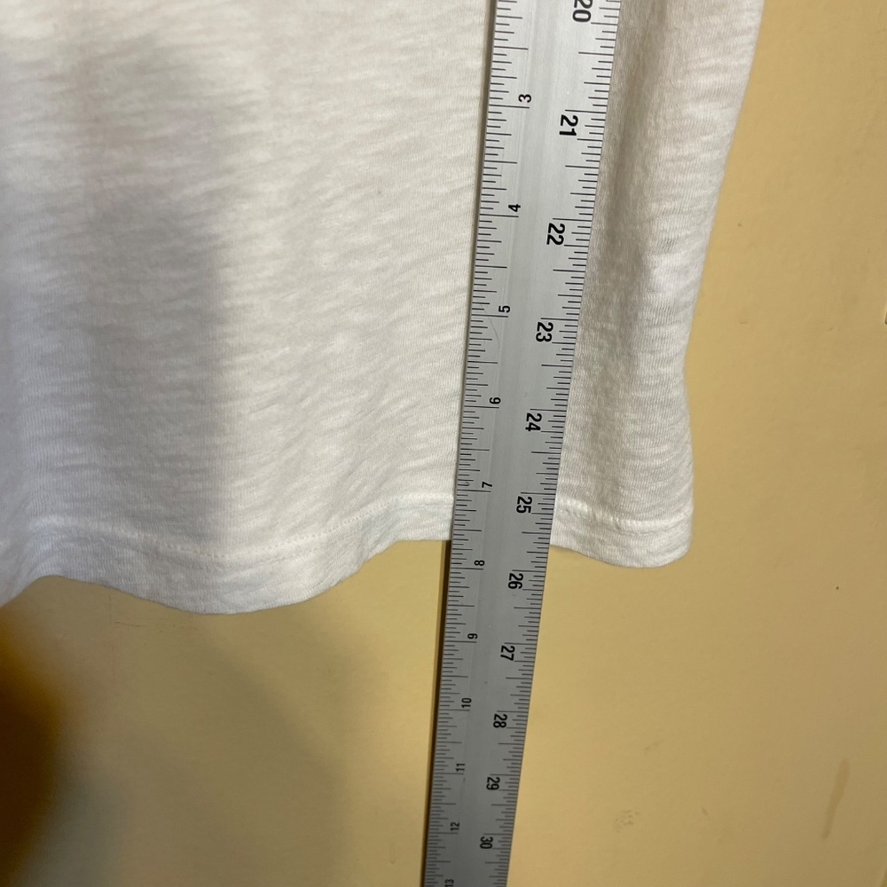 Sundry White Almost French Tee - Picture 8 of 8